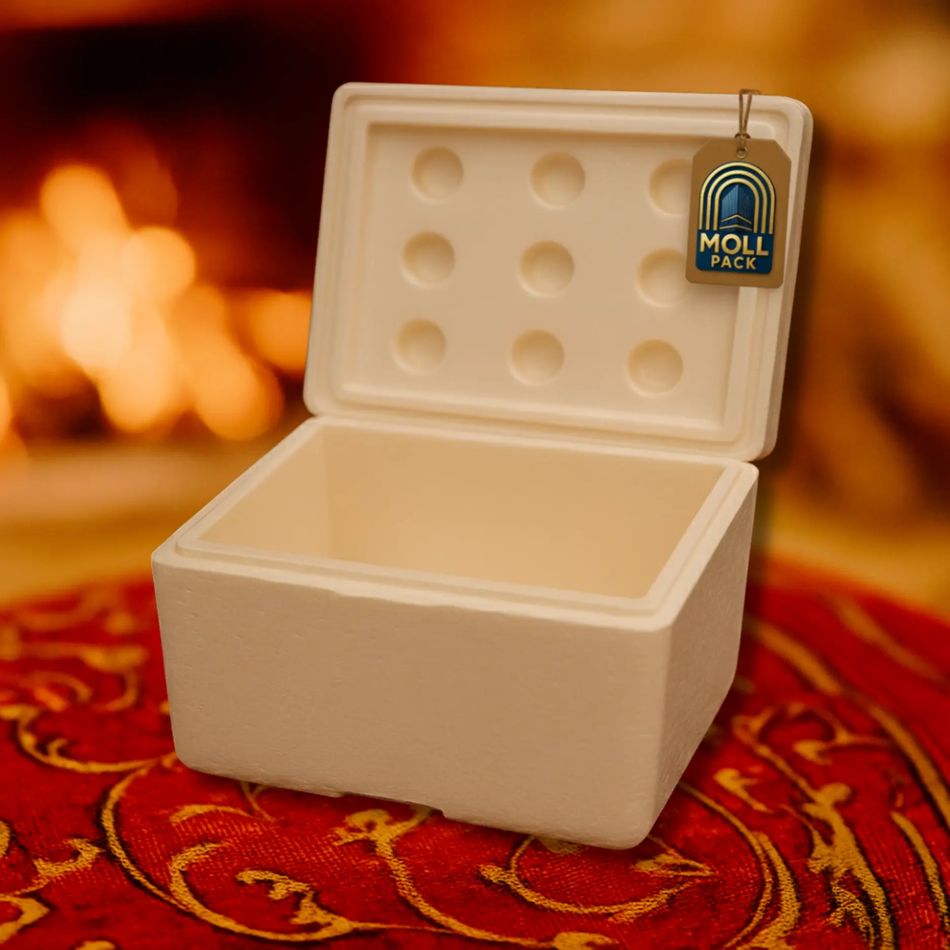 حافظة فلين لحفظ برودة اللحوم المبردة