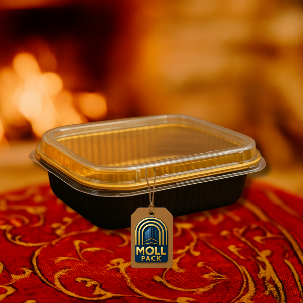 صحون ألمنيوم مستطيلة