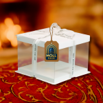 Transparent Square Luxury Cake Boxes