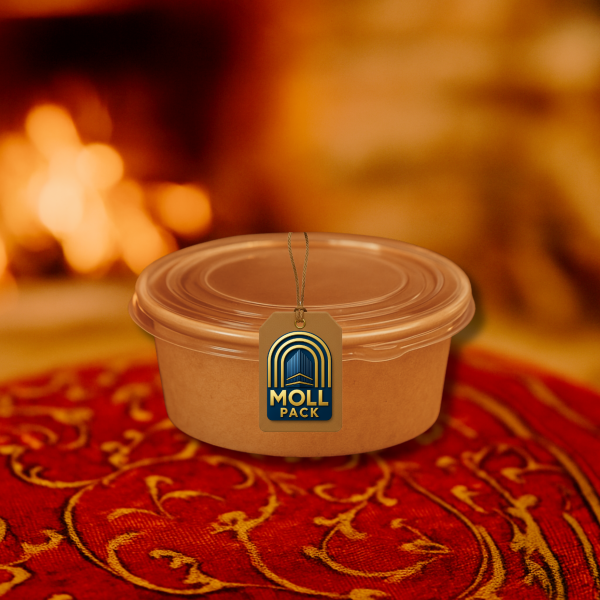 Kraft Bowl with Lid