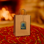 كيس ورق كرافت بني بمقبض