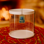 علب كيك دائرية - شفافة