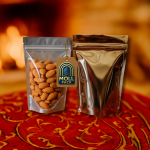 أكياس تعبئة من الألمنيوم بسطح شفاف قابلة لإعادة الإغلاق